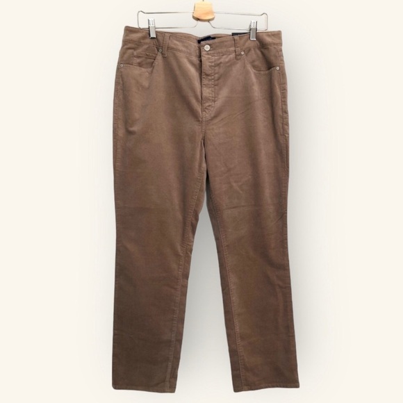 NWT Talbots Flawless High Waist Straight Leg Corduroys - Picture 1 of 13